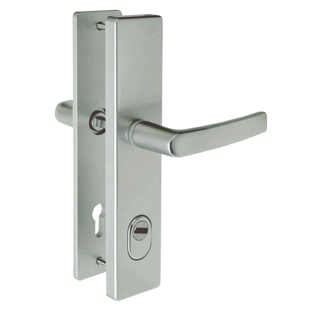 klamka Lob Centaur 2 XT, 72 mm, F1 srebrna