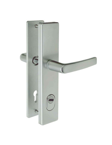 klamka Lob Centaur 2 XT, 90 mm, F1 srebrna