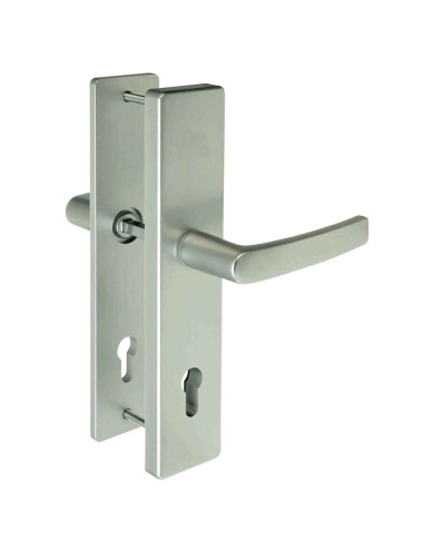 klamka Lob Centaur 2, 72 mm, F1 srebrna