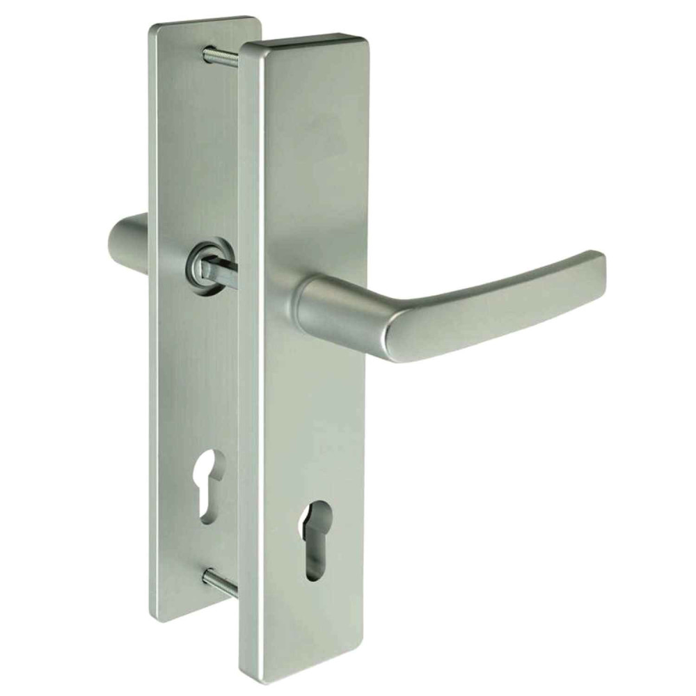 klamka Lob Centaur 2, 90 mm, F1 srebrna