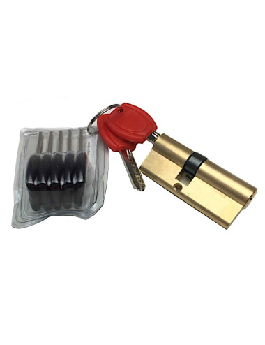 wkładka do drzwi chińskich 32/37 mosiądz