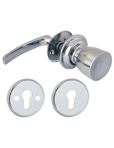 klamko - gałka Lob MP2102 z szyldem na wkładkę