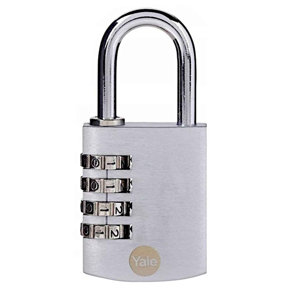 kłódka szyfrowa Yale Y151B/40/130/1 chromowana