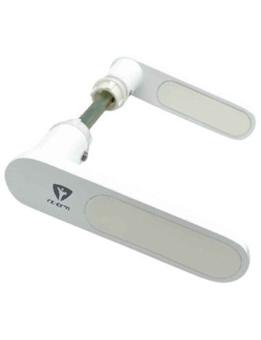 klamka RB biała do drzwi Key-Lock, Mul-T-Lock, Witex