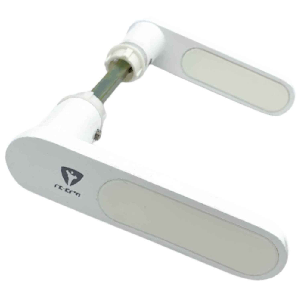 klamka RB biała do drzwi Key-Lock, Mul-T-Lock, Witex