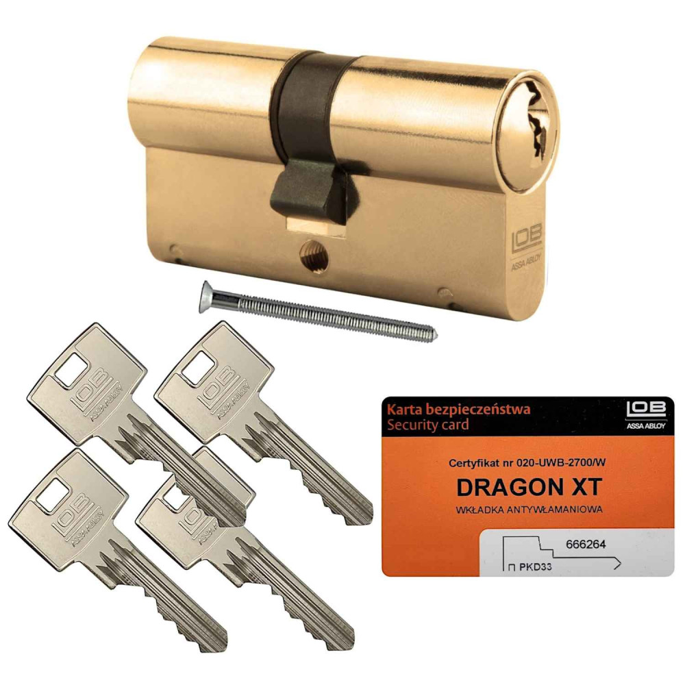wkładka Lob Dragon XT mosiądz