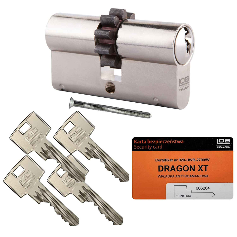 wkładka Lob Dragon XT z zębatką nikiel