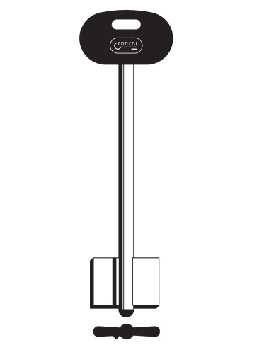 klucz Errebi 2MO25P165