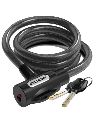 zapięcie rowerowe Gerda Flex 1200/10V linka