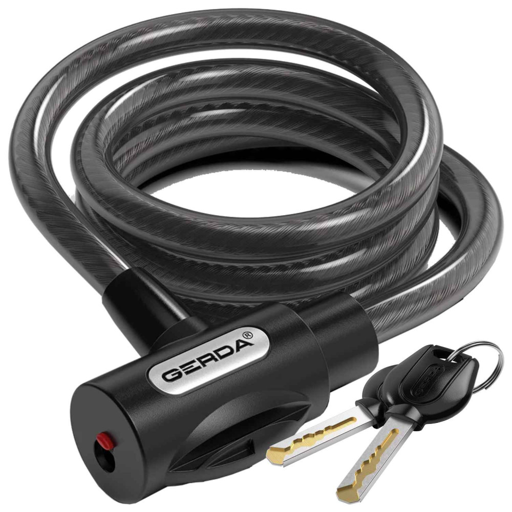 zapięcie rowerowe Gerda Flex 1200/10V linka