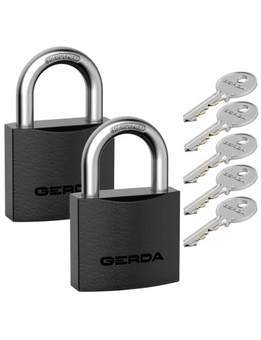 kłódki Gerda Iron Line KZZS S50 - 2 szt