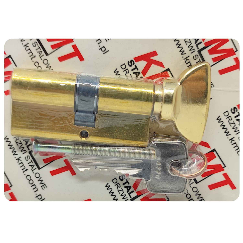 wkładka KMT klasa A z gałką mosiądz