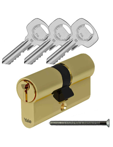 wkładka Yale Y500 mosiądz