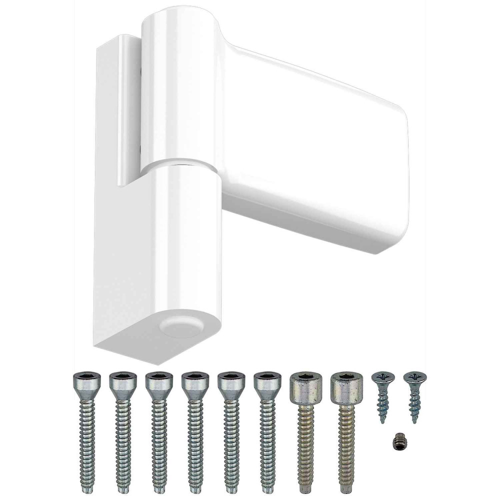 zawias Medos Jocker 20,5-A biały RAL 9016