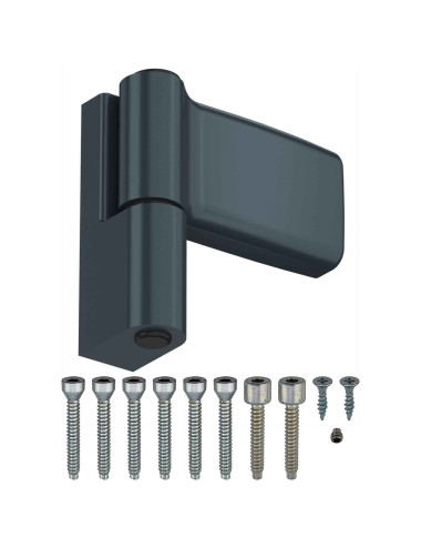 zawias Medos Jocker 20,5-A antracyt RAL 7016M