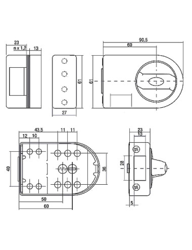 zamek nawierzchniowy Gerda ZN200