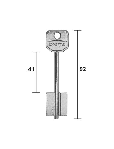 klucz Dierre Atra 92 mm