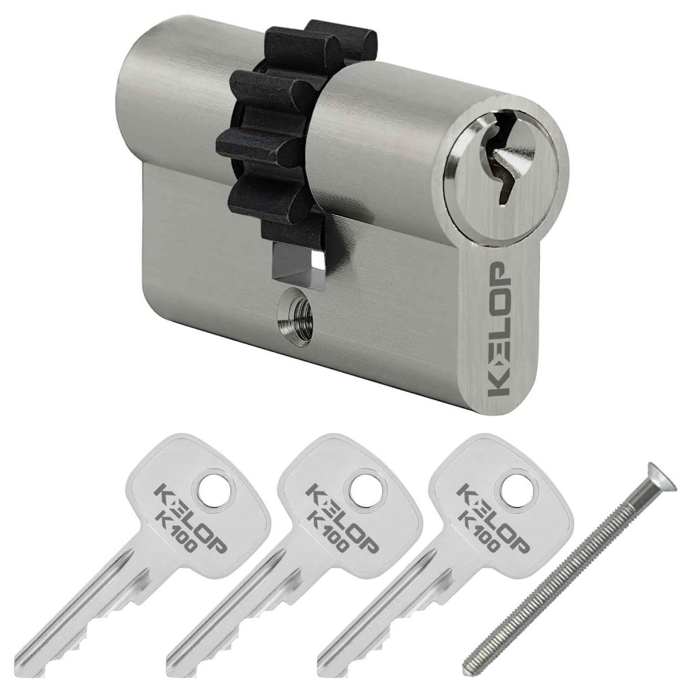 wkładka KELOP K100 z zębatką nikiel