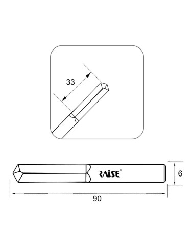 frez Raise P-5017T WIDIA z powłoką
