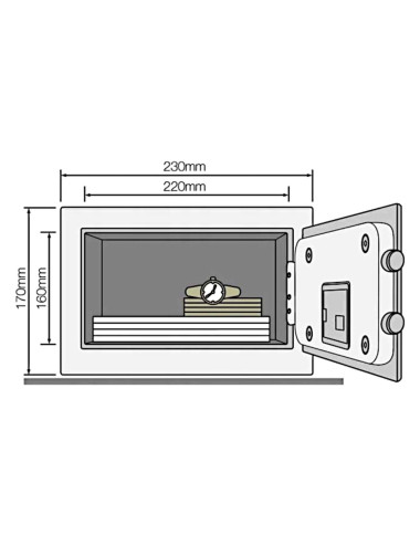 sejf Yale YSV/170/DB2