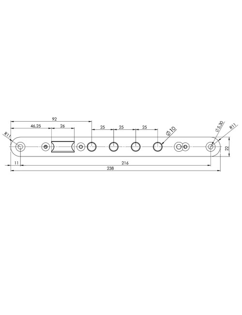 zamek Superlock SL124 prawy