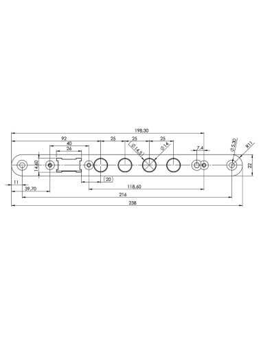 zamek Superlock SL125 prawy