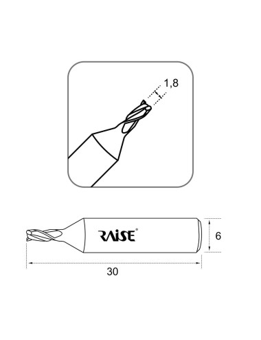 frez Raise 19FW WIDIA (19F)