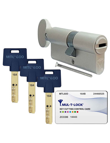 wkładka Mul-T-Lock MTL600 z gałką