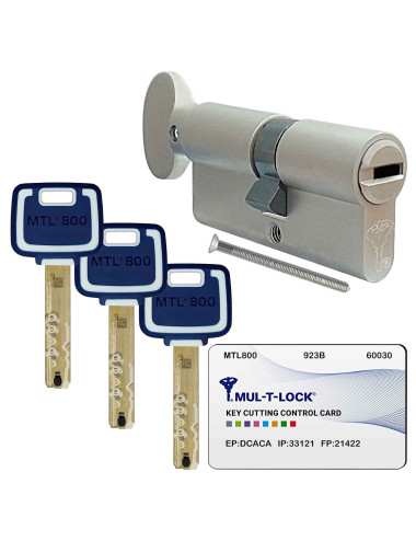wkładka Mul-T-Lock MTL800 z gałką