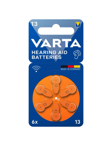 bateria słuchowa Varta Hearing Aid Batteries 13 - 6 szt