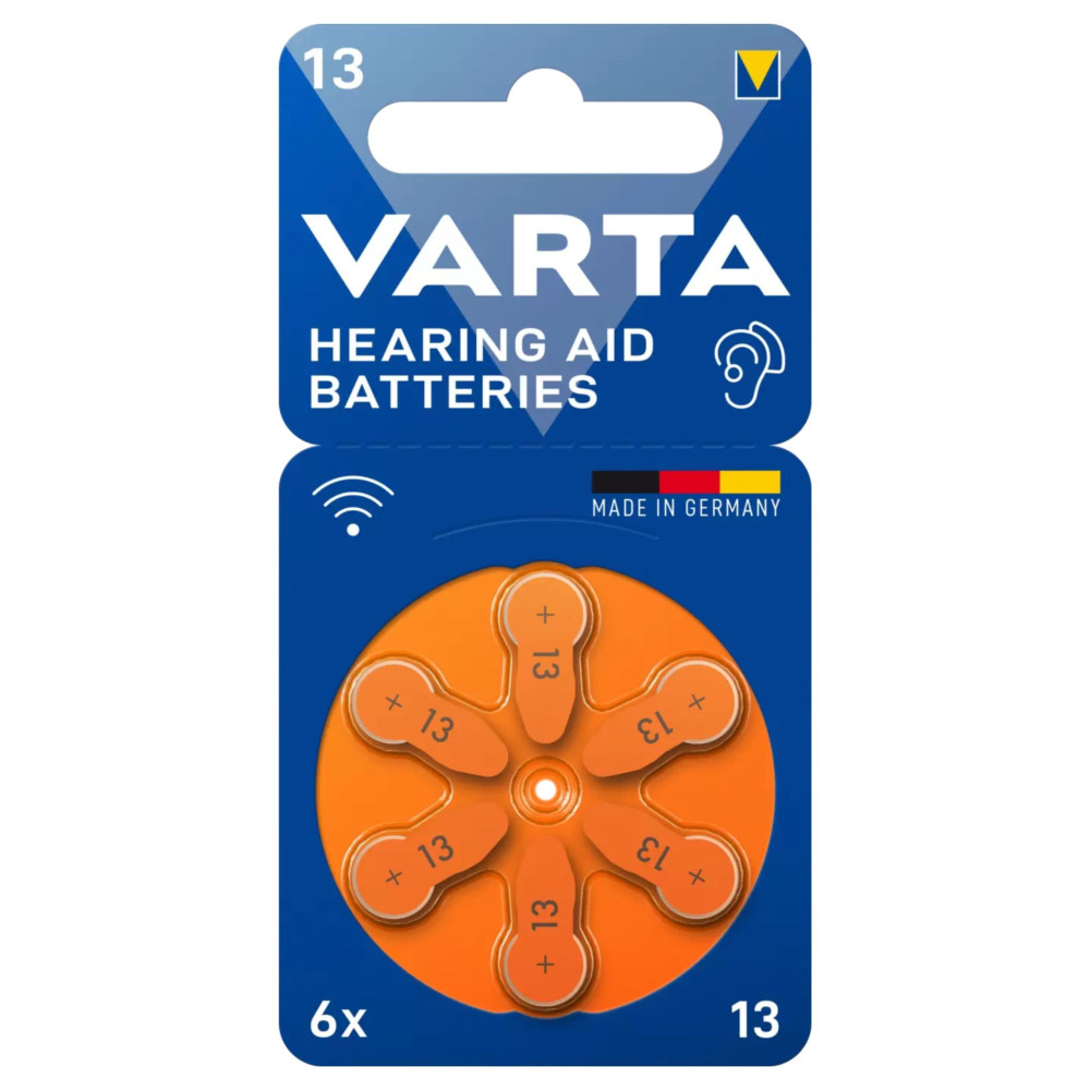 bateria słuchowa Varta Hearing Aid Batteries 13 - 6 szt