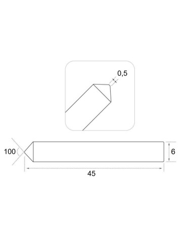 prowadzenie Raise T50W WIDIA 100 stopni