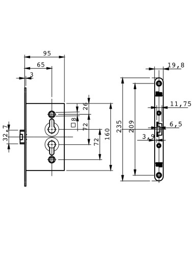 ISEO IS 651 72/65 - 651202654I