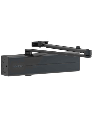 samozamykacz Assa Abloy DC140 z ramieniem antracyt, RAL 7016
