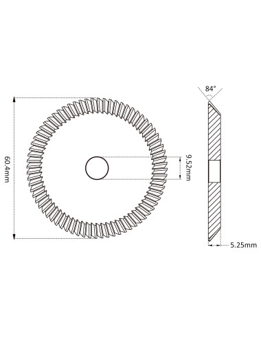 frez Raise P21 HSS...