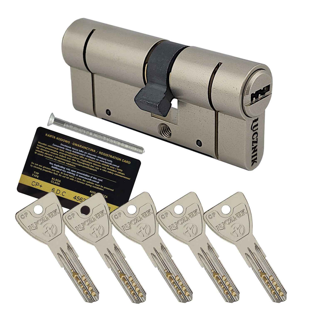 wkładka Łucznik CP Plus z bezpiecznym sprzęgłem satyna